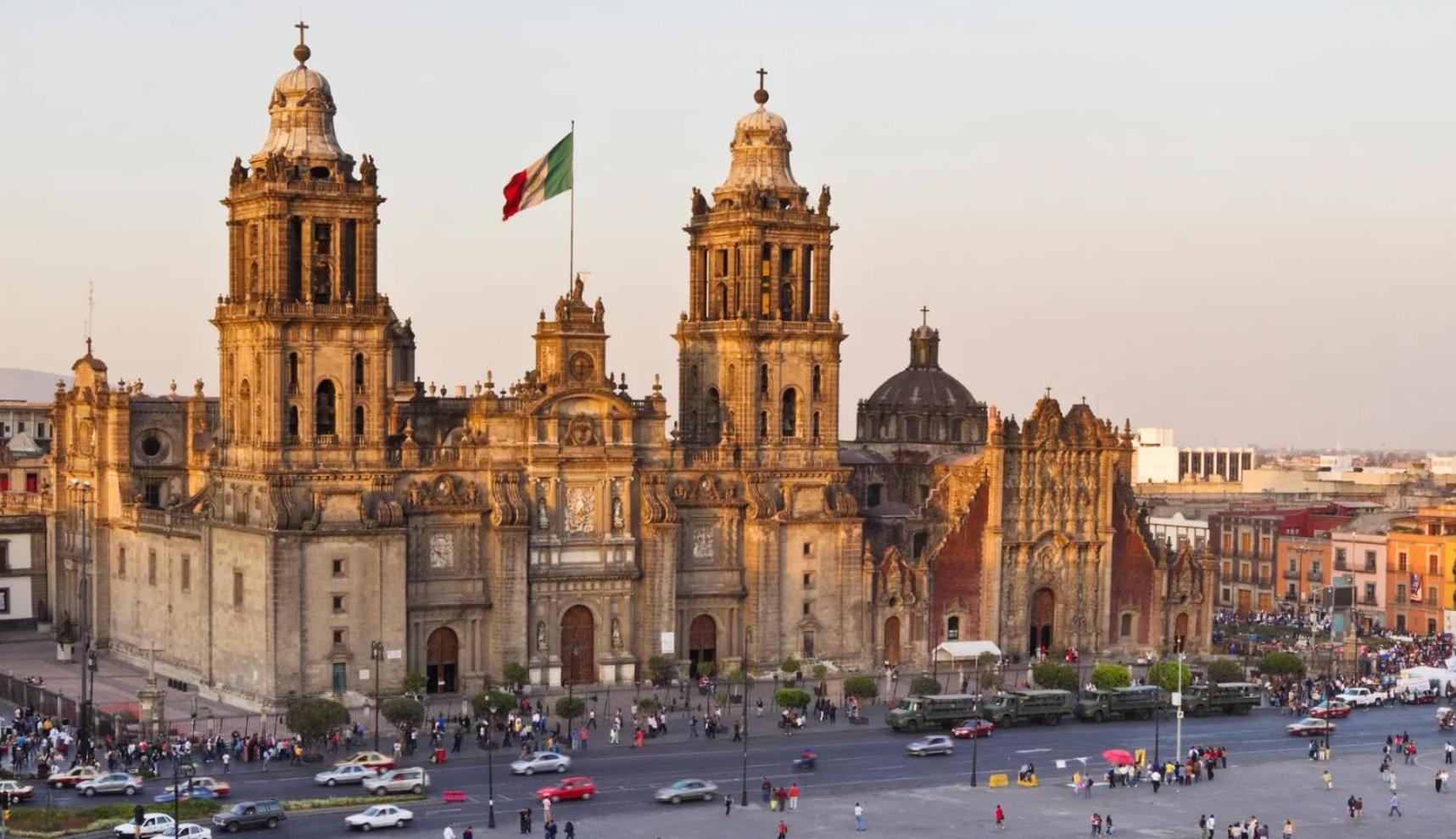 Hotel Templo Mayor Мексико Сити Екстериор снимка